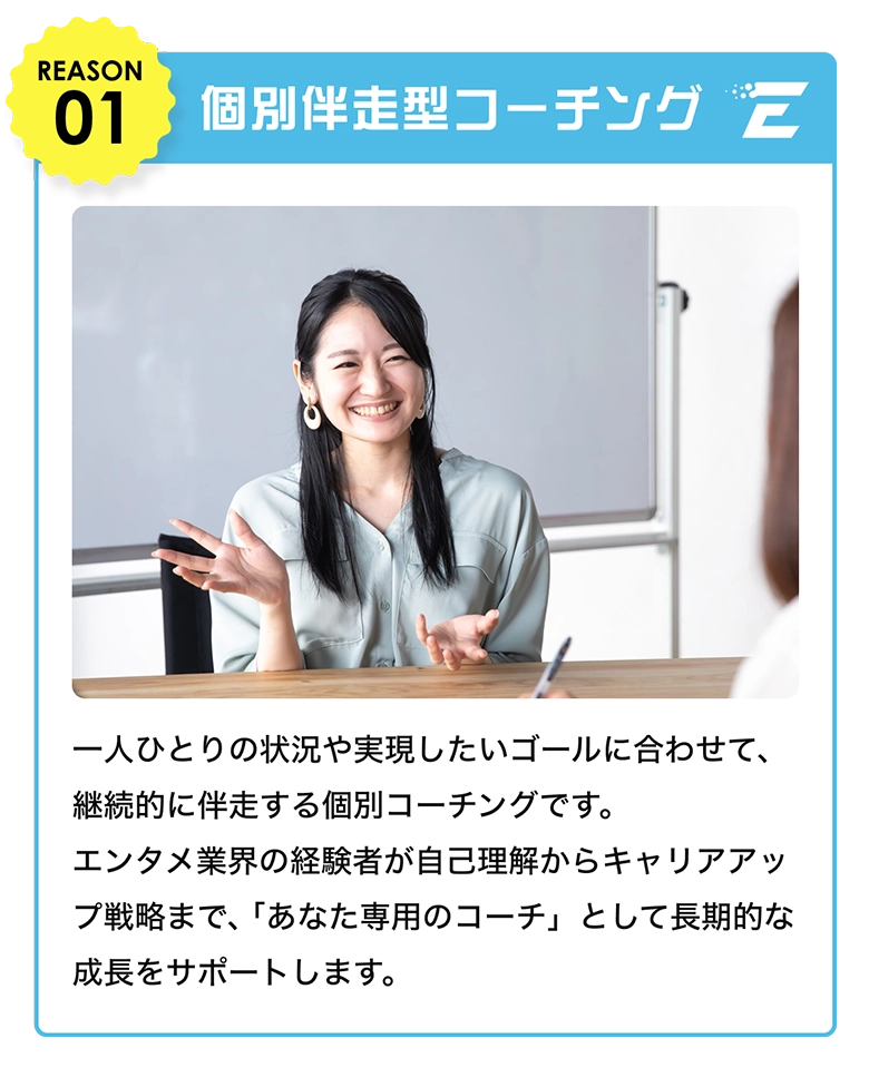 REASON01 業界特化型サポート